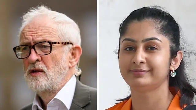 Zarah Sultana Charges Jeremy Corbyn with Leading ‘Sexist Boys’ Club Jeremy Corbyn(left) and Zarah Sultana(right)