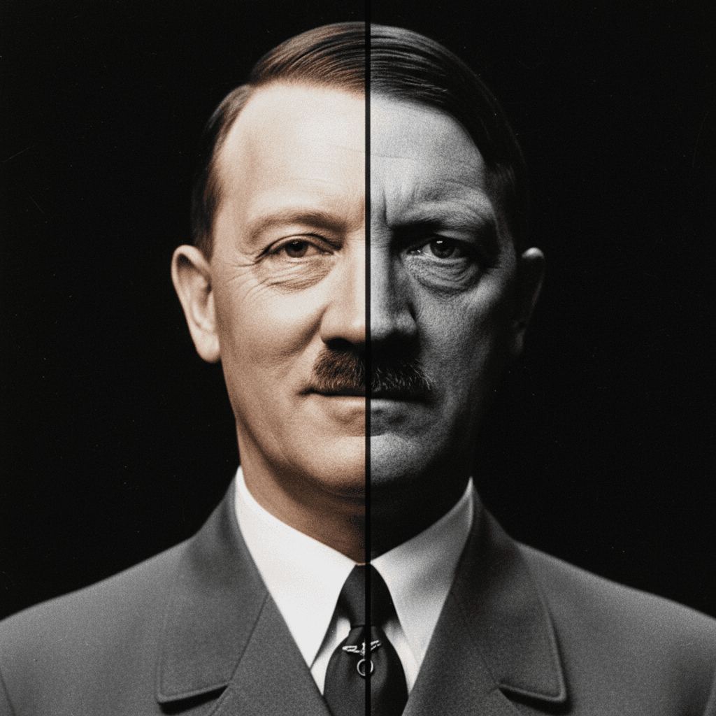 The 8th Wonder of The World: DICTATOCRACY Adolf Hitler dual persona by SWT Images