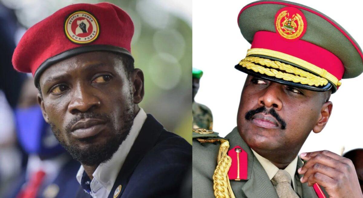 Key Events in the Muhoozi–Bobi Wine Political Standoff Bobi Wine (left), leader of Uganda’s National Unity Platform (NUP), and Gen Muhoozi Kainerugaba (right), son of President Museveni