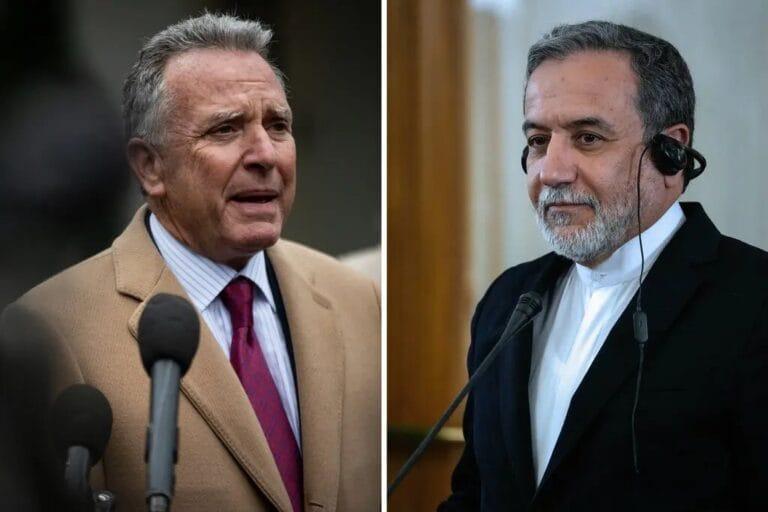 U.S. and Iran Resume Nuclear Dialogue in Oman Despite Deep Divisions and Continued Disagreement Steve Witkoff, left, President Trump’s special envoy, in Washington last month, and Abbas Araghchi, Iran’s foreign minister, in Tehran in February. The two men led negotiations on Saturday.Credit...Maansi Srivastava for The New York Times; Vahid Salemi/Associated Press