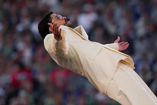 Bad Bunny’s Super Bowl Halftime Show Breaks Kendrick Lamar and Michael Jackson Viewership Record Bad Bunny performs during halftime of the NFL Super Bowl LX. | LAPRESSE