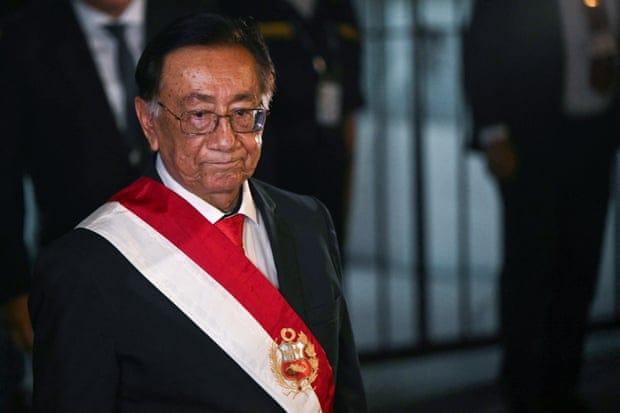 Peru Appoints Jose Maria Balcazar as New Interim President After Removal of Jose Jeri José María Balcázar has been voted in as Peru’s new interim president ahead of general elections in April, making him the country’s eighth president in as many years. | Ernesto Benavides/AFP/Getty Images