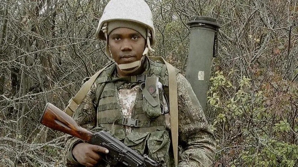 Kenyan Intelligence Says Over 1,000 Citizens Recruited to Fight for Russia in Ukraine An image of Clinton Mogesa, 29, who died while fighting for Russia while Kenyan Intelligence Says Over 1,000 Citizens Recruited to Fight for Russia in Ukraine | Ukraine Defence Intelligence