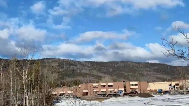 Mass Shooting at Canadian High School and Residence A view of the exterior of Tumbler Ridge Secondary School | Tumbler RidgeLines/Reuters