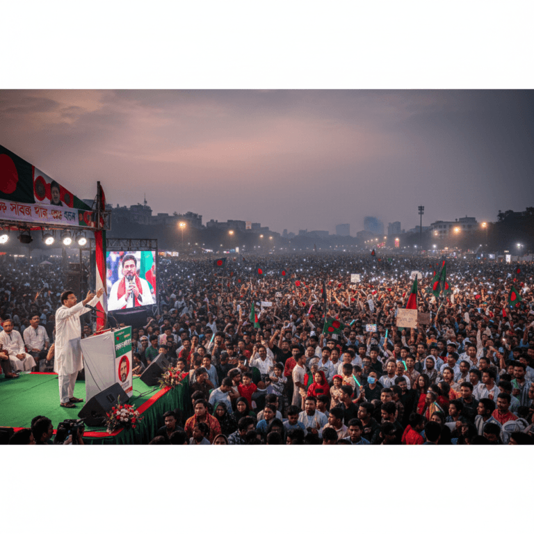 Bangladesh Holds Tense Post-Uprising Elections Bangladesh Holds Tense Post-Uprising Elections | AI Made/SWT Image