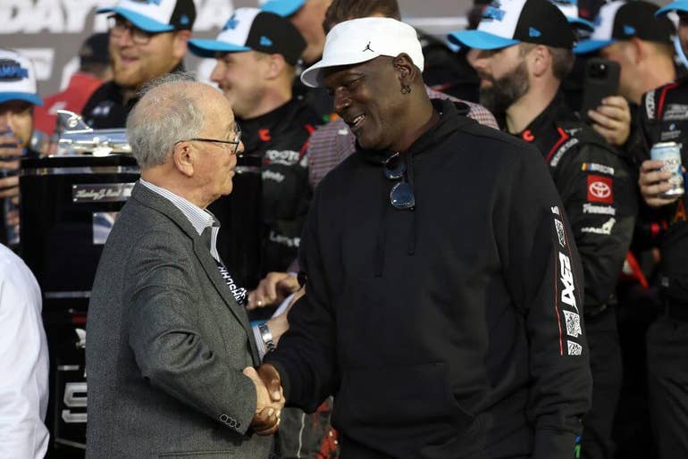 Michael Jordan Earns Daytona 500 Ring as 23XI Racing Wins in Dramatic Finish Michael Jordan won a Daytona 500 ring today as a co-owner following driver Tyler Reddick’s victory in the Toyota. | Chris Graythen / Getty Images