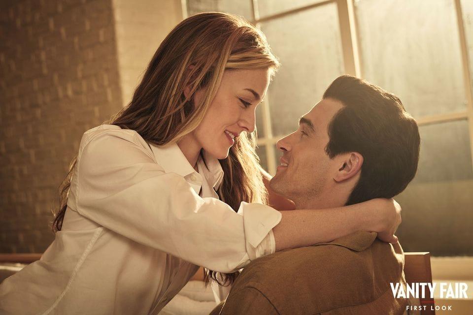 FX "Love Story" Retells JFK Jr. & Carolyn Bessette Romance Sarah Pidgeon and Paul Anthony Kelly as Carolyn Bessette and John F. Kennedy Jr. in Love. | FX Networks/Hulu.
