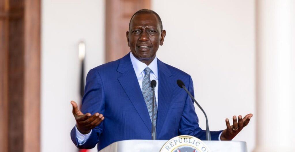 Kenya Begins to Sell New Dollar Bonds to Manage Debt Kenya's President William Ruto | PCS