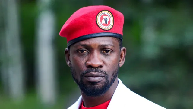 Uganda opposition leader Bobi Wine says he has left the country Robert Kyagulanyi known as Bobi Wine | Getty Images