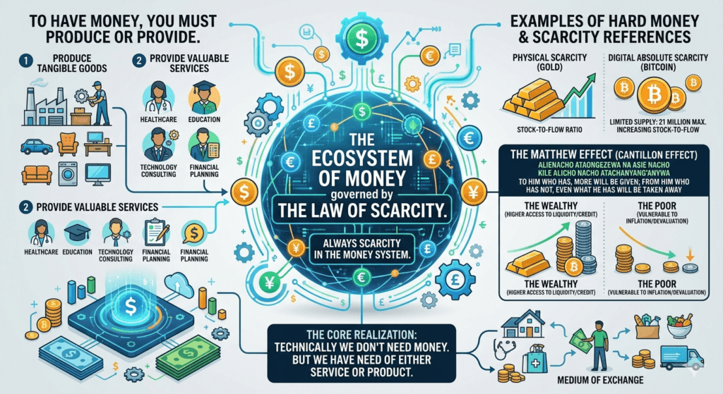 Scarcity As A Law Of Monetary System