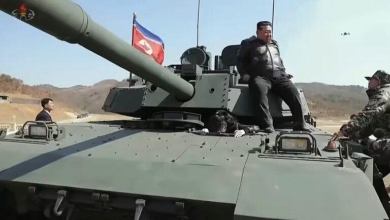 Video: Kim Jong Un and Daughter testing New Battle Tank in Military Drill Kim Jong Un and Daughter testing New Battle Tank in Military Drill | KCNA