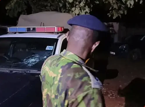 Two killed and 22 police officers injured in violent protests in Kenya over M-Pesa Agent's Death Two killed and 22 police officers injured in violent protests in Kenya over M-Pesa Agent's Death | Sarah Zadock/Tuko