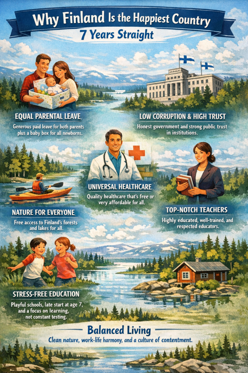 Finland: What the World Can Learn from 9 Years as the Happiest Country Finland: What the World Can Learn from 9 Years as the Happiest Country | Swahili Today