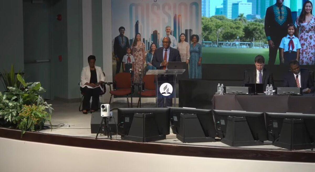 Seventh-day Adventist Church Reports Financial Surplus, Approves Global Reforms at Spring Meeting Delegates gather at the headquarters of the General Conference of Seventh-day Adventists in Silver Spring, Maryland during the Spring Meeting discussing global mission and financial reports.
