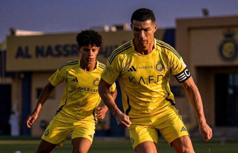 Fabrizio Romano: Cristiano Ronaldo and Son Could Play Together at Al Nassr Cristiano Ronaldo and Cristiano Ronaldo Jr Al Nassr training possibility 2026 father son football