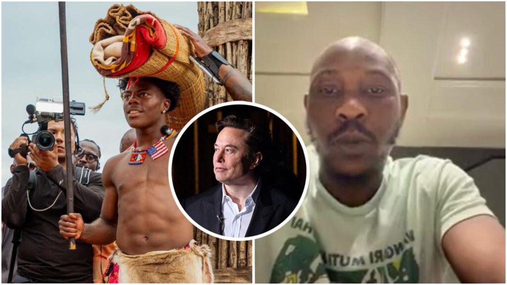 Son of Fela Kuti Calls IShowSpeed a “Spy” Sent By Elon Musk