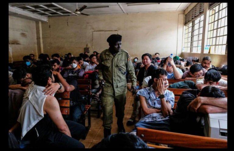 231 foreign nationals arrested in Uganda crackdown on illegal immigration Uganda arrests 231 in operation targeting illegal immigration, cybercrime