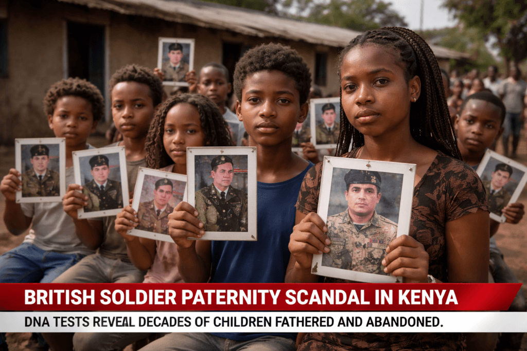 New BBC Investigation Exposes British Soldiers Leaving Children in Kenya, DNA Tests Confirm Paternity