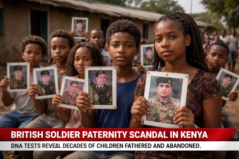 New BBC Investigation Exposes British Soldiers Leaving Children in Kenya, DNA Tests Confirm Paternity BBC investigation reveals decades-long paternity claims involving British soldiers in Kenya, as DNA testing and court rulings push for accountability, identity rights, and potential citizenship recognition.