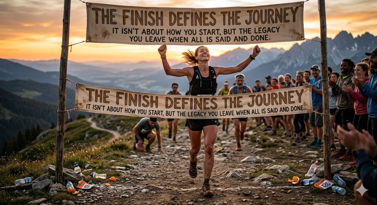 The Finish Defines The Journey | Swahili Today