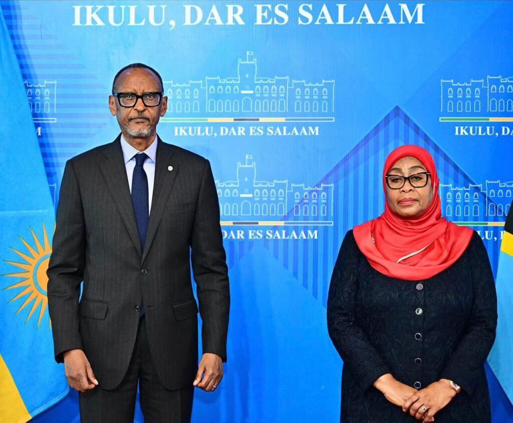 Samia, Kagame hold talks in Dar es Salaam to boost trade, regional ties
