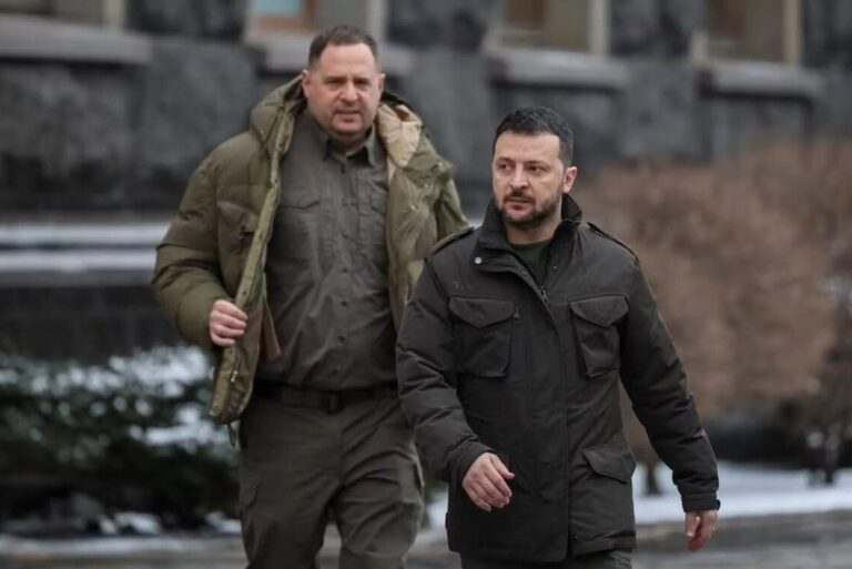 Zelensky Ally Named in Multi-Million Money Laundering Scandal Volodymyr Zelenskyy and Andriy Yermak
