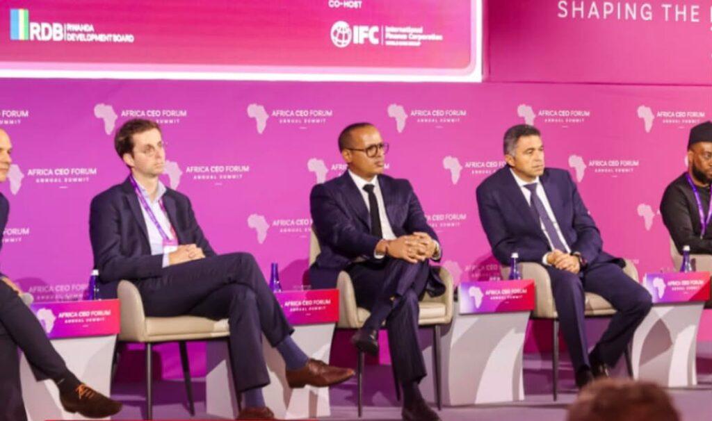 Tanzanian Businessman Edha Nahdi Urges Africa to Stop Depending on Foreign Aid At Africa CEO Forum  in Kigali