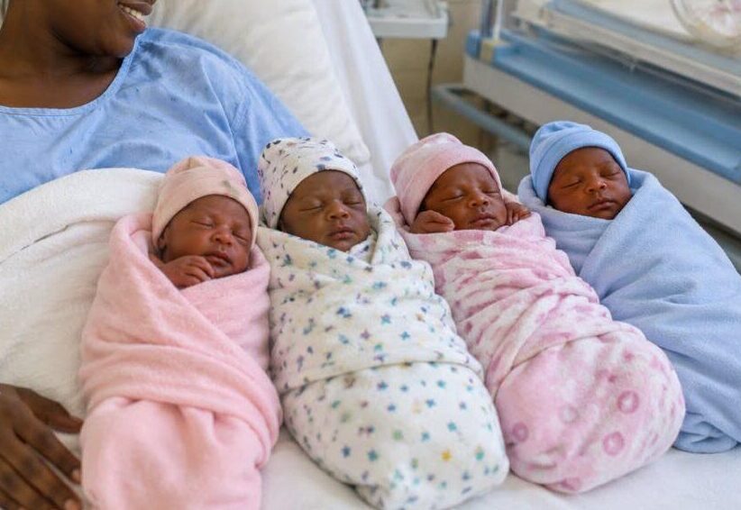 Woman Who Expected Twins Gives Birth to Four Babies in Tanzania Woman Gives Birth to Quadruplets