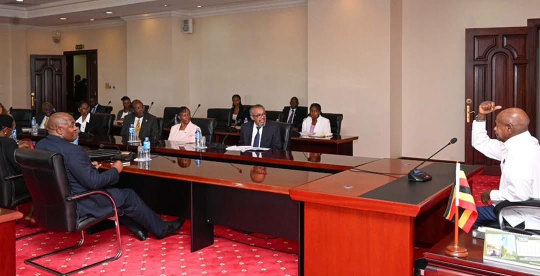 WHO Chief, Tedros, Meets Museveni, Questions Uganda's Border Closure Over Ebola WHO Chief, Tedros, Meets Museveni, Questions Uganda's Border Closure Over Ebola | Swahili Today