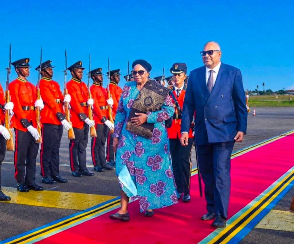 Namibia’s President Netumbo Nandi-Ndaitwah Arrives in Tanzania for Three-Day State Visit