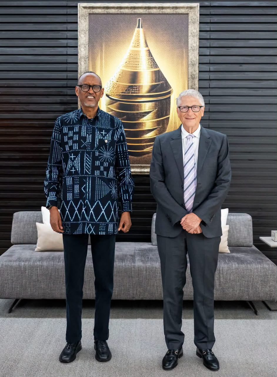 Rwanda's Kagame Meets Bill Gates to Discuss Health, Agriculture and AI Rwanda's Kagame Meets Bill Gates to Discuss Health, Agriculture and AI | Swahili Today