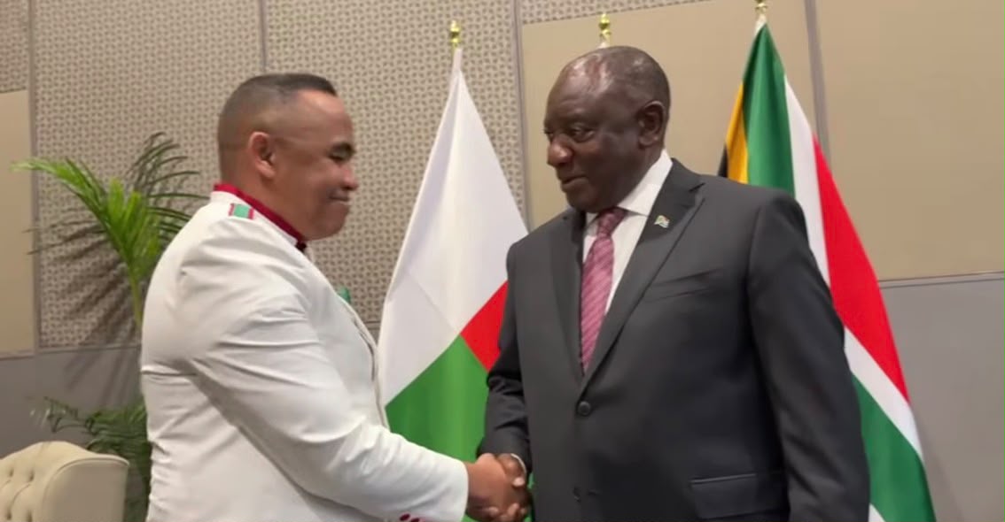Ramaphosa Meets Madagascar’s President Ahead of SADC Summit Ramaphosa Meets Madagascar’s President Ahead of SADC Summit | Swahili Today