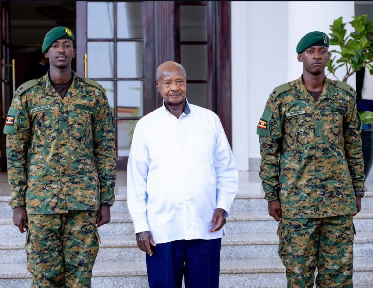 Museveni Congratulates Grandson After Joining Uganda’s Military | Swahili Today