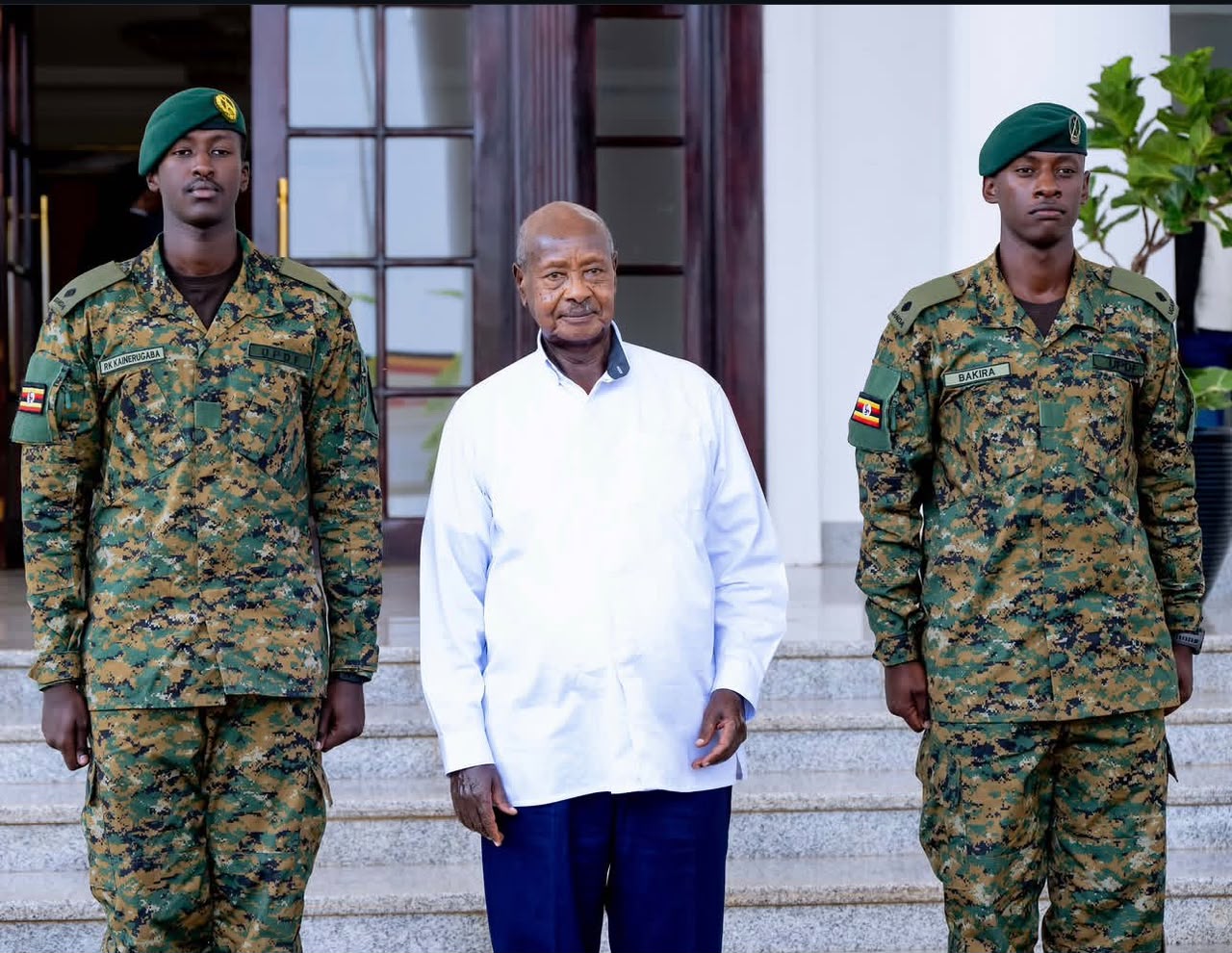 Museveni Congratulates Grandson After Joining Uganda’s Military | Swahili Today