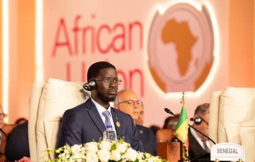 Senegal's President, Bassirou Diomaye Faye presents the latest state of West African integration at the African Union’s eighth Mid-Year Coordination Meeting in El-Alamein, Egypt.