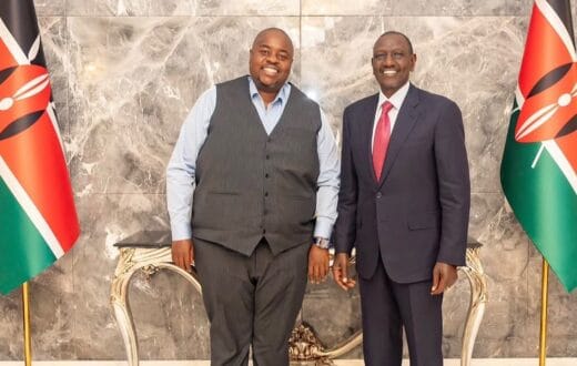 Gachagua Claims Chivayo Held More Than KSh1.5 Trillion for Ruto Before His Death Wicknell Chivayo with William Ruto