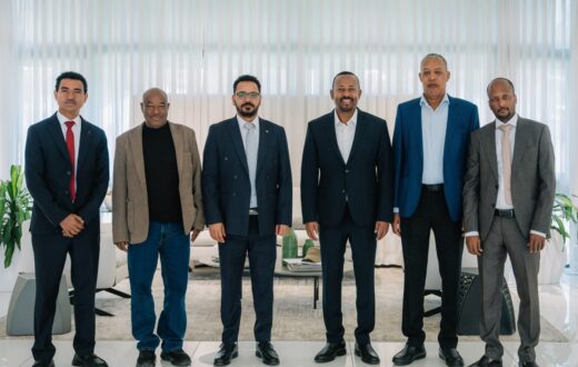 Ethiopia Dissolves Tigray Interim Government as Abiy Appoints Six-Month Caretaker Administration Prime Minister Abiy Ahmed with new selected interim administration officers in Tigray.