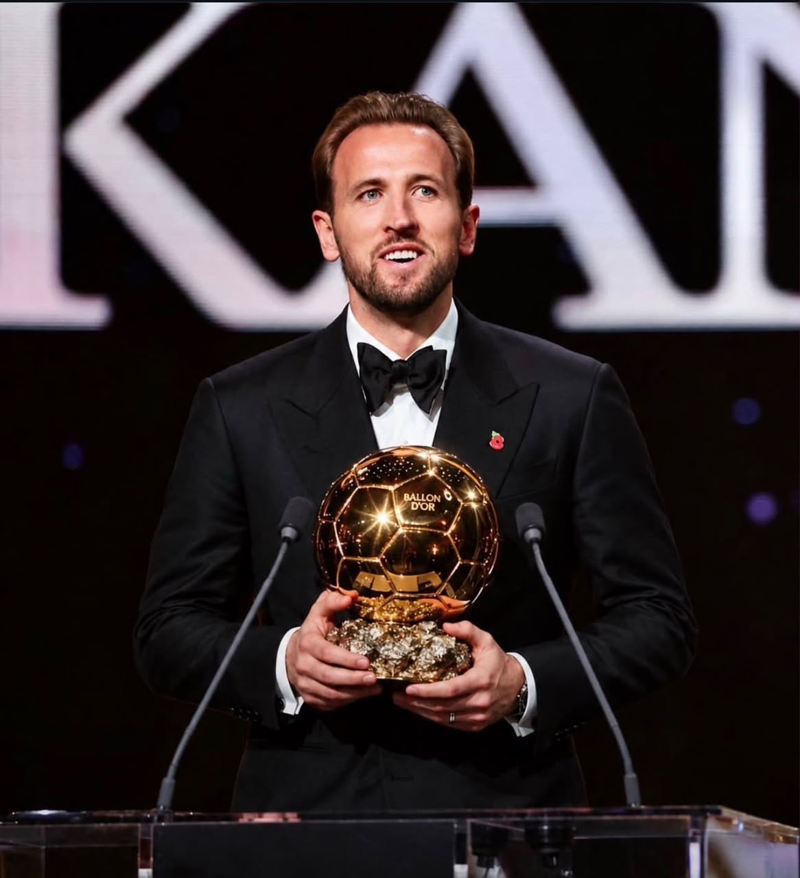 Harry Kane is the 2026 Ballon d'Or winner