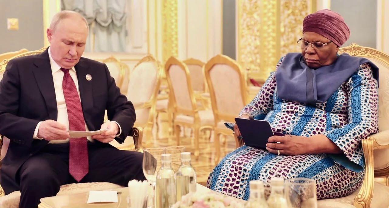 Putin Holds Bilateral Talks With Namibia’s Nandi-Ndaitwah at Russia-Africa Summit
