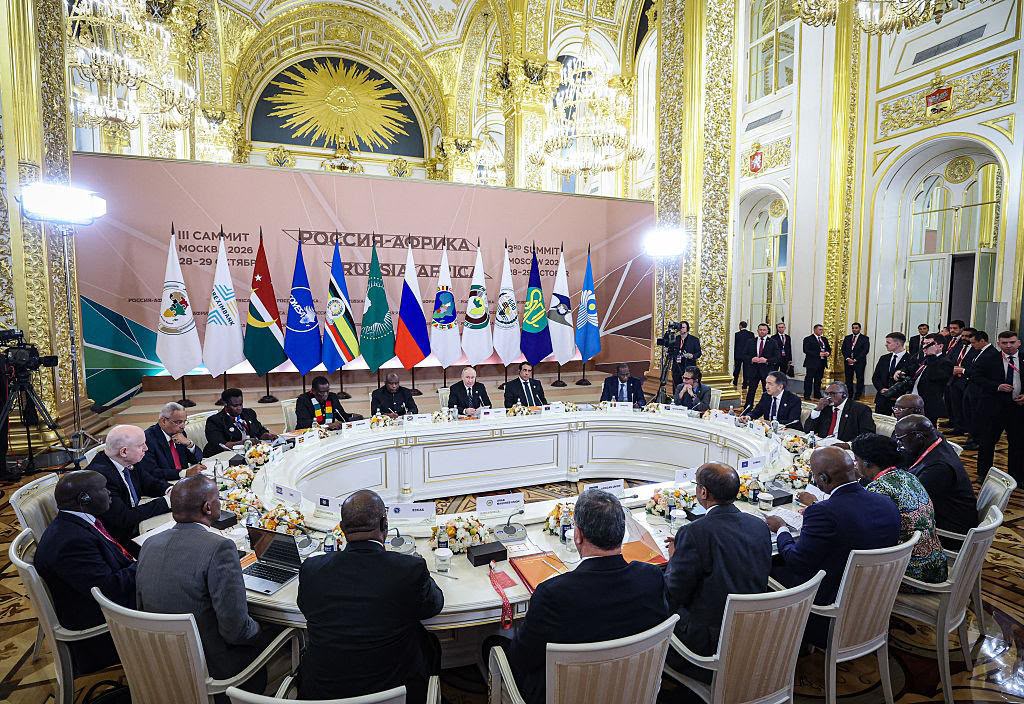 The summit's 101-point final declaration says Russia and African countries intend to pursue legal mechanisms to assess and seek compensation for damage caused to Africa during the colonial period