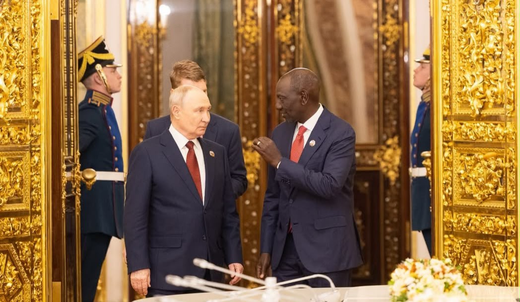 William Ruto, Putin Discuss Return of Kenyans Recruited Into Russian Military
